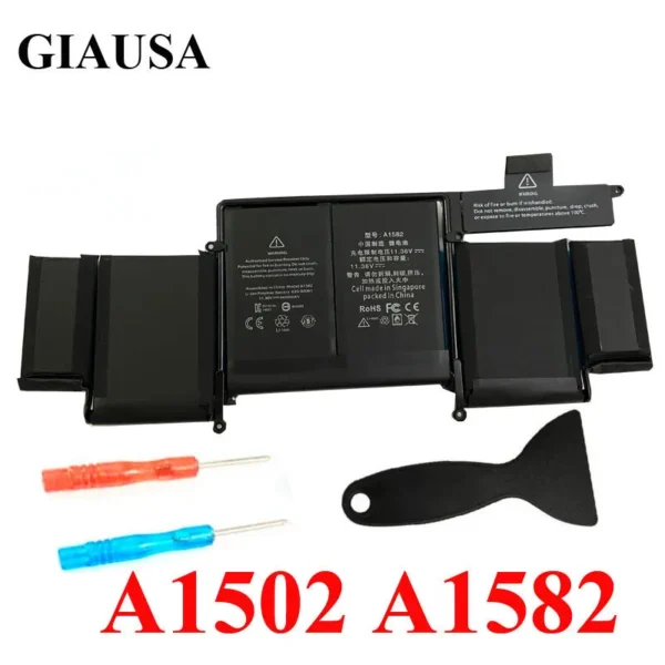 Batería A1582 para Macbook Pro, 13 pulgadas, A1502, 2015 Retina